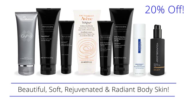Prep the skin on your body
