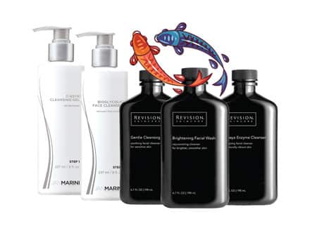 Several cleansers