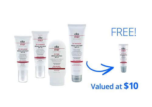 EltaMD sunscreen products