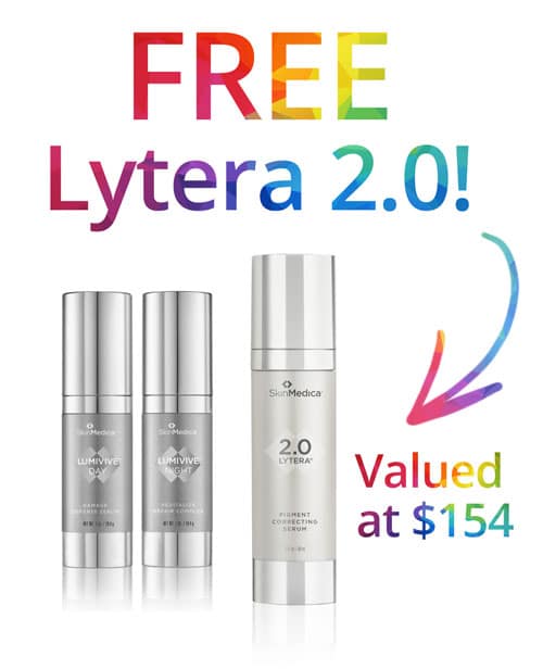 Lumivive and Lytera product bottles