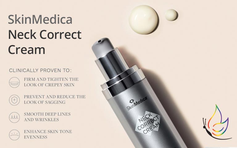 Neck Correct Cream bottle and product